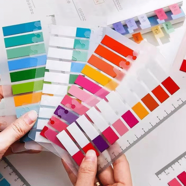 Transparent Film Flag Index Tabs